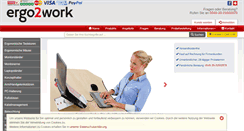 Desktop Screenshot of ergo2work.ch